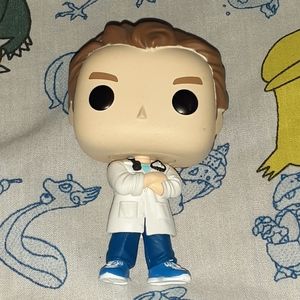 Scrubs Dr Cox Loose Funko Pop 739 Figure Rare TV Show Series Doctor